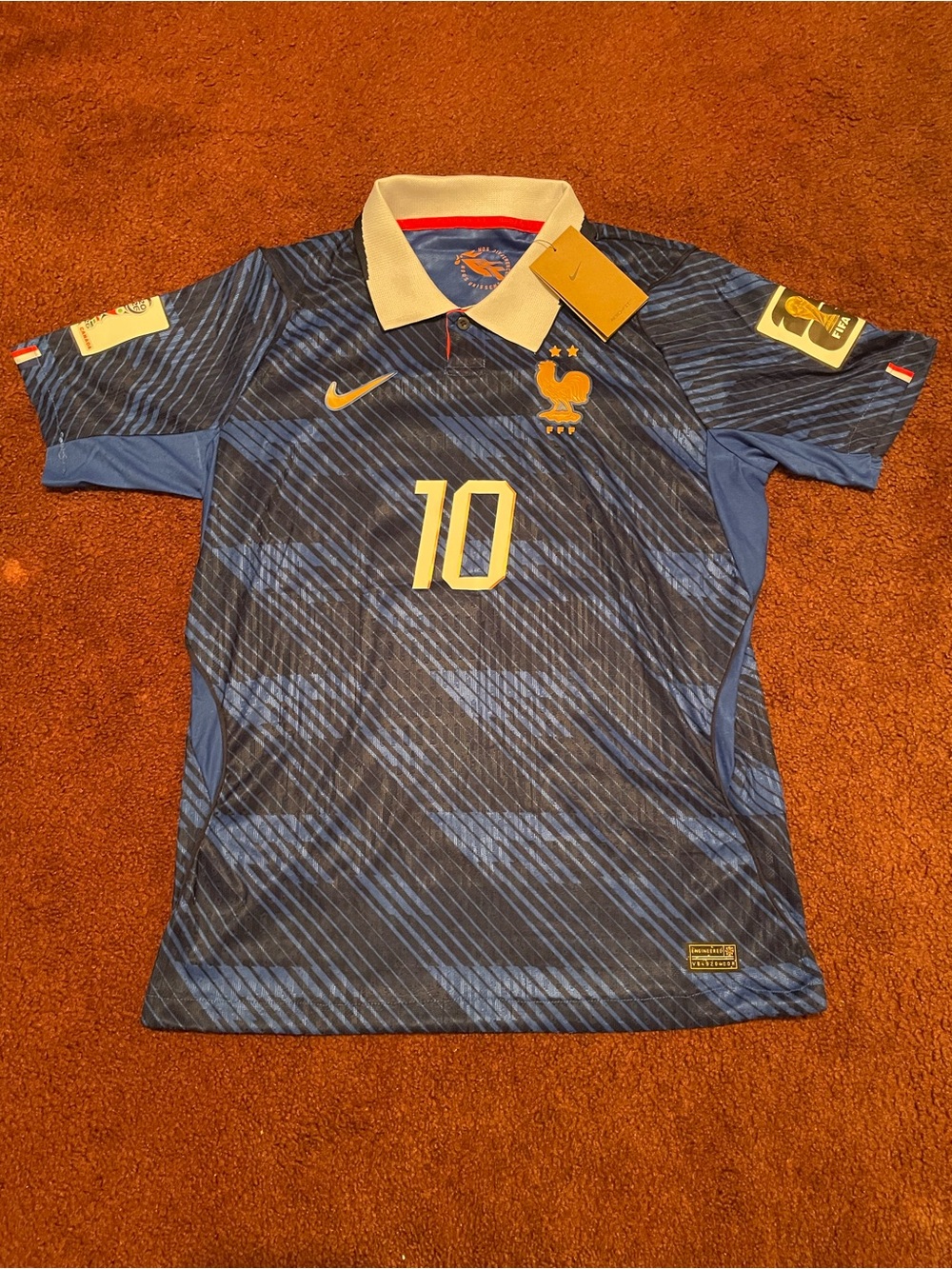 Kylian Mbappé France Blue Home Soccer Jersey - 2026 FIFA World Cup